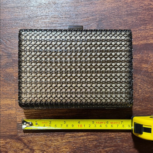 Chic Black and Silver Clutch - Picture 11 of 12